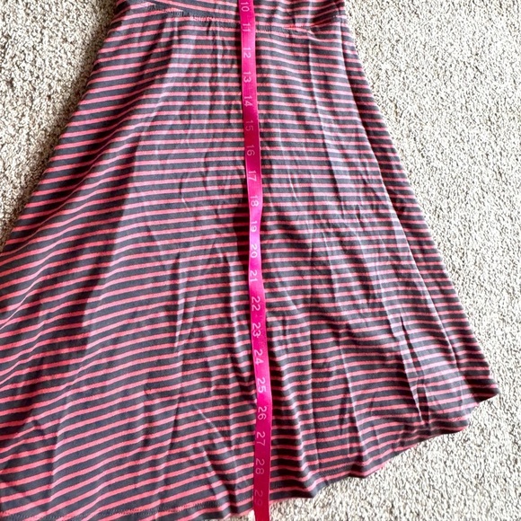 SO Striped pink and gray Women's Dress - Picture 2 of 7
